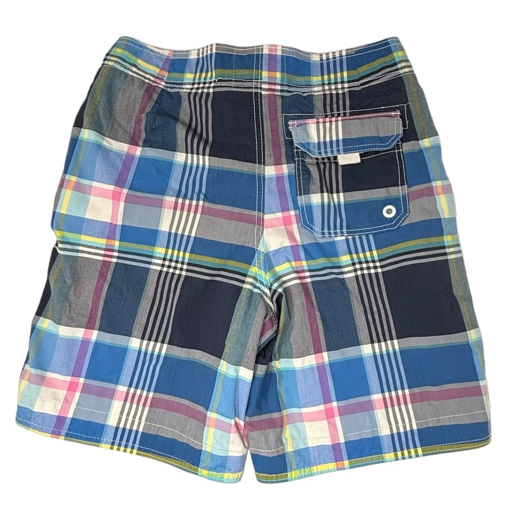 Abercrombie & Fitch Men’s Lined Plaid Swim Trunks Size XS - Picture 4 of 7